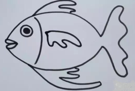 魚簡筆畫