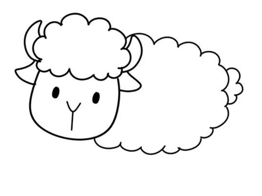 羊的简笔画