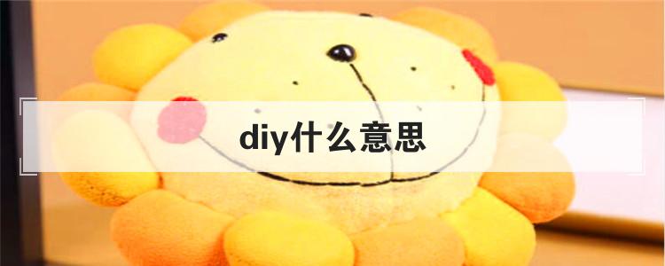 diy什么意思