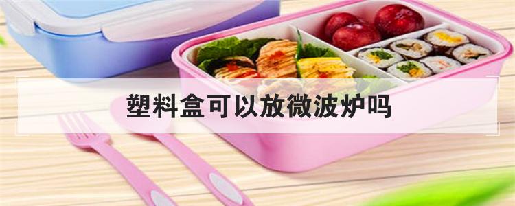 塑料盒可以放微波炉吗