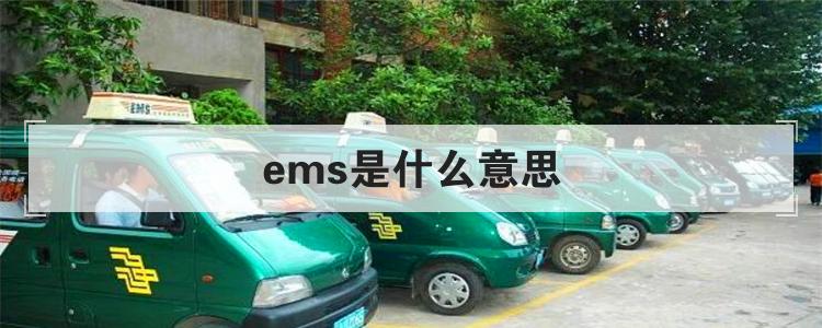ems是什么意思