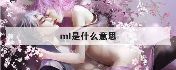 ml是什么意思