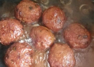炸好的肉丸子怎么红烧