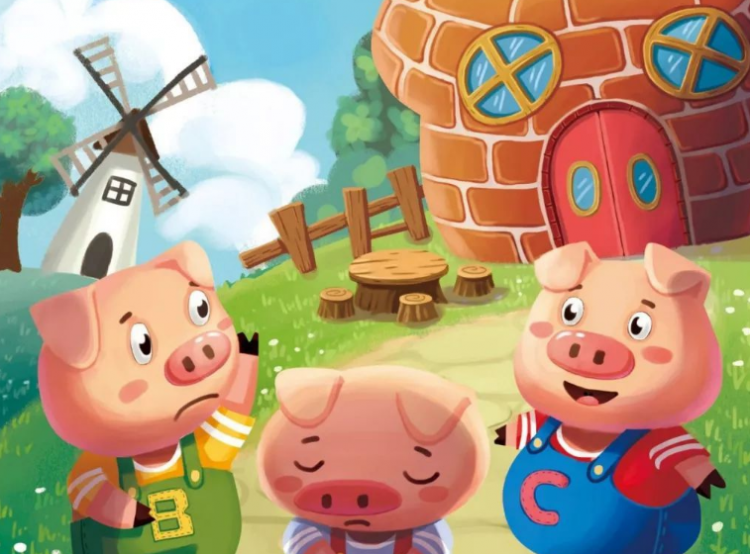 三只小猪的故事主要讲了什么