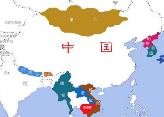 中国陆地邻国几个
