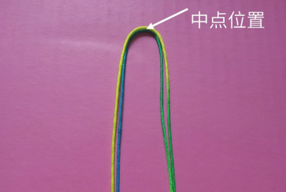 五彩绳编织方法