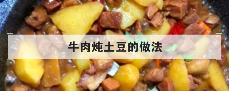 牛肉炖土豆的做法