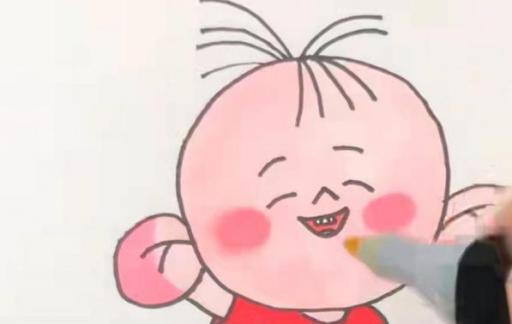 简笔画大耳朵图图简单画法