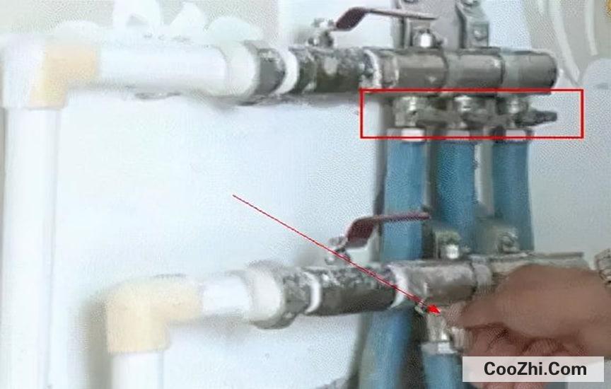 地暖放气的具体操作步骤