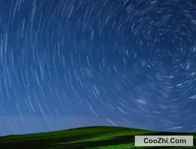 怎么用PS制作一个星空轨迹图