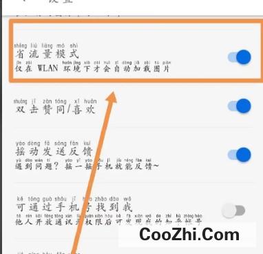 知乎APP的省流量模式在哪里