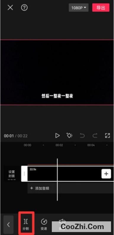 剪映视频局部静音怎么设置