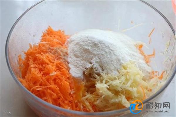 1根胡萝卜1盘面粉  试试这种新鲜吃法 软糯香甜 做法还很简单