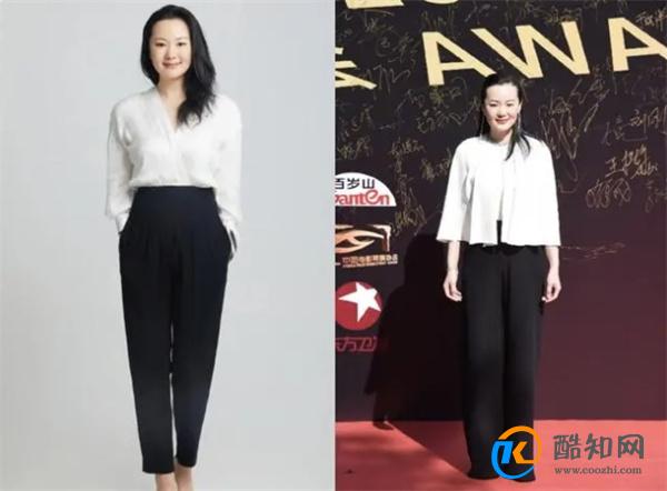 中年微胖女性如何穿搭？学习53岁咏梅的“遮肉穿搭”，优雅又迷人