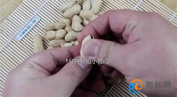 剥花生别用手抠，只需一双筷子1个瓶盖，快速剥花生，好用不伤手