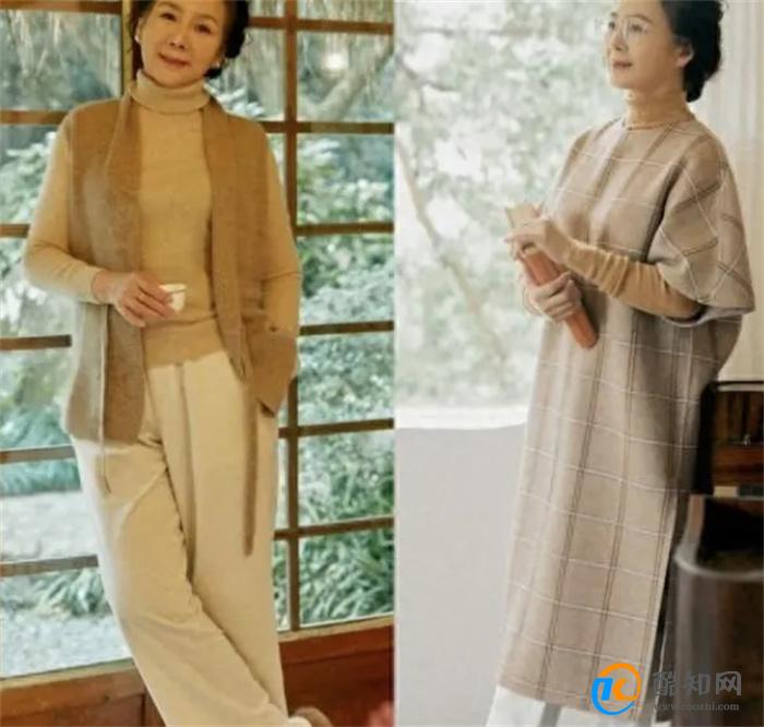 女人过了60岁，尽量放弃卫衣、打底裤！换成这些衣物更优雅得体