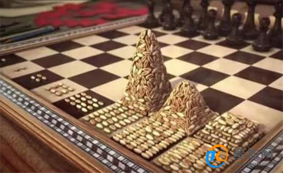 阿基米德和国王下棋要用米填满 64 个方格 国王怎么解决的