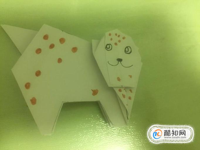 如何用彩纸折一只小豹子优质