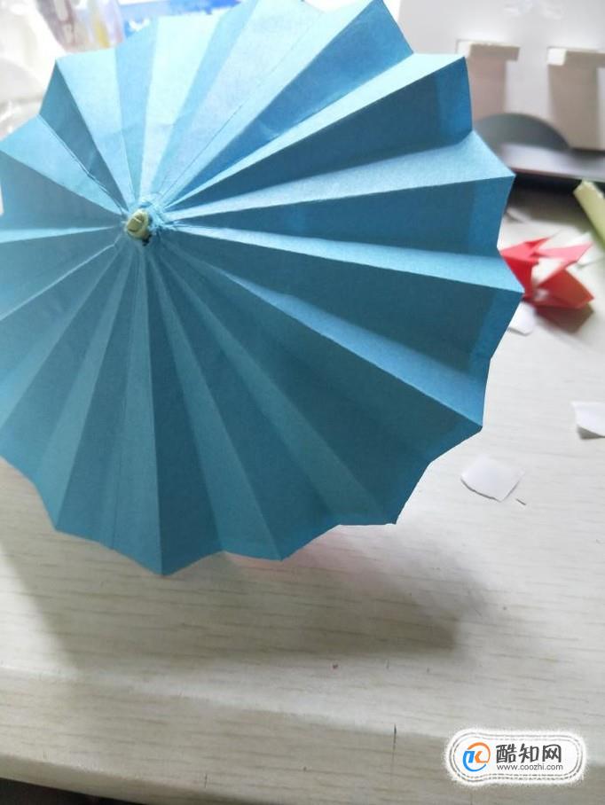 如何用纸折纸伞?_酷知经验网
