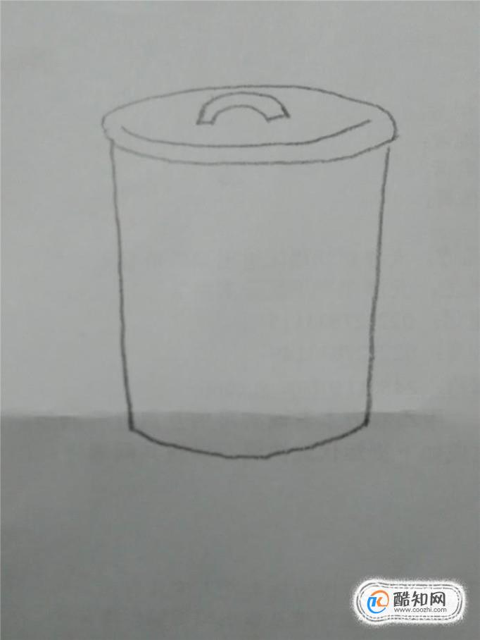怎么画简笔画垃圾桶优质