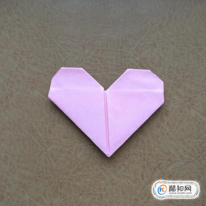 手工折纸心形 爱心的折法详细图解优质