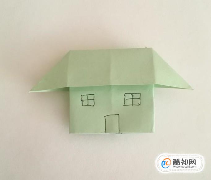 手工折纸房子,简单的漂亮立体小房子的折法图解优质
