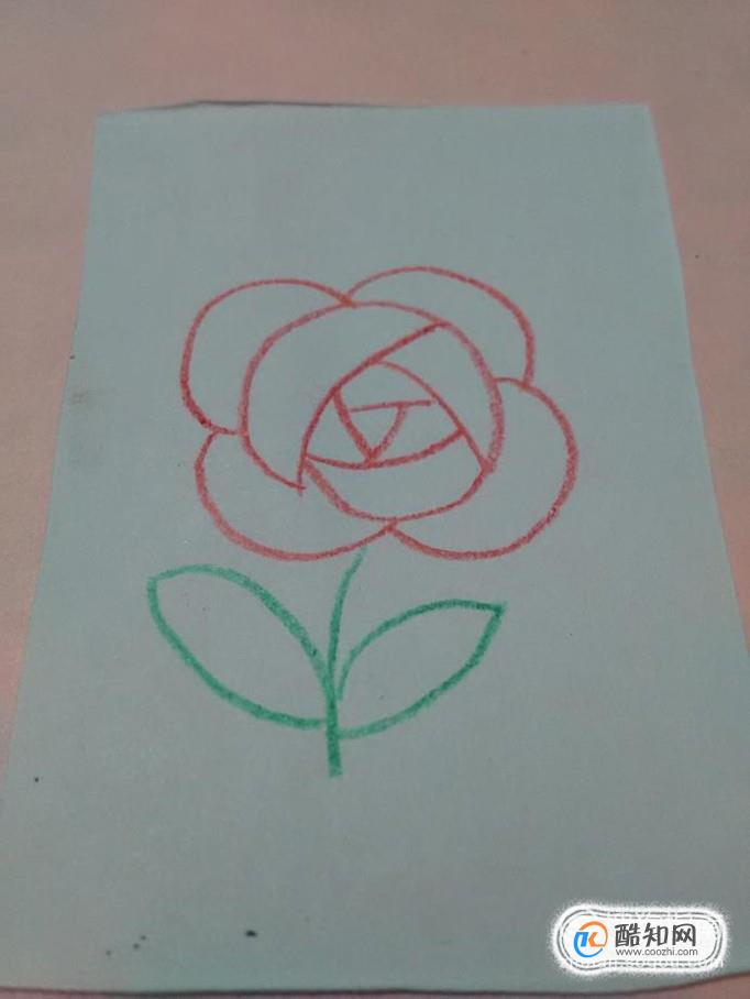 怎样画漂亮的玫瑰花