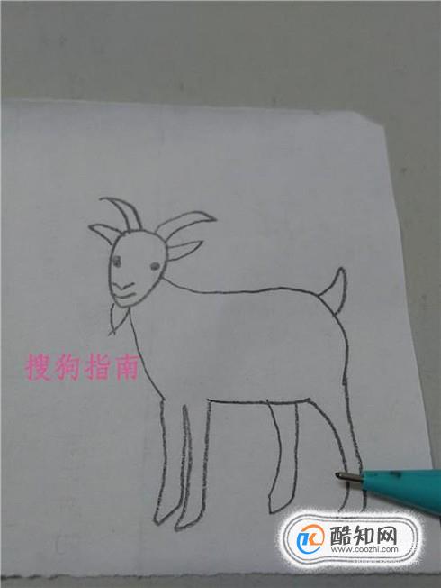 怎样画山羊?画山羊教程优质