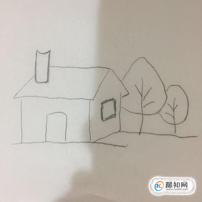 小房子的简笔画画法优质