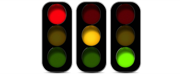 红灯停绿灯行的顺口溜是什么？