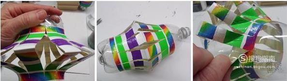 手工塑料水瓶做灯笼4