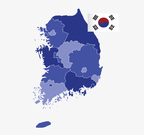 韩国国土面积相当于中国哪个省？
