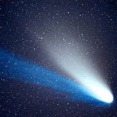 哈雷彗星绕太阳运行的周期约为多少年？