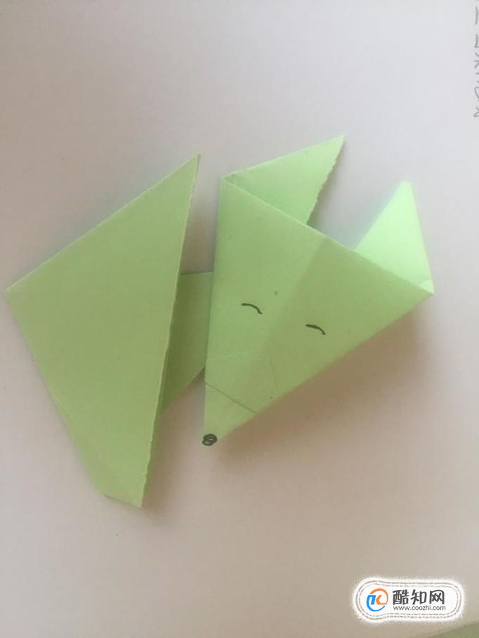 如何做一只小狐狸手工折纸