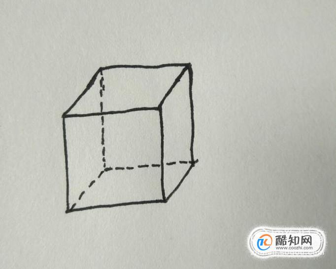 如何手绘立体正方形