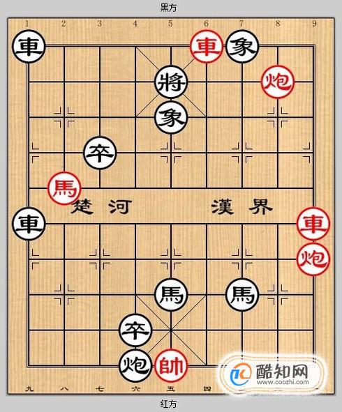 象棋残局之四镇勤王攻略
