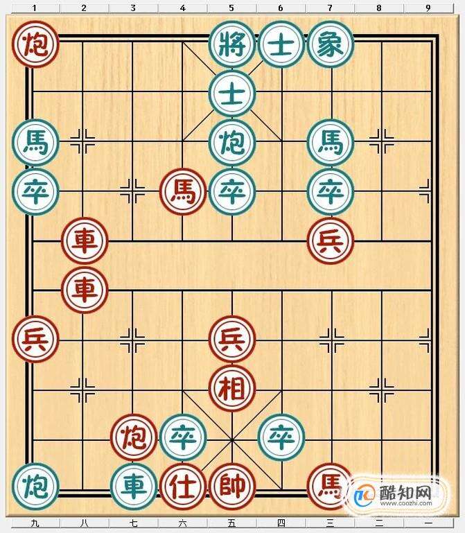 象棋残局之马蹀阏氏攻略