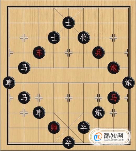 象棋：大军压境，车马炮救主