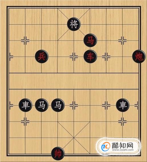 象棋：兵上马车，联合进攻