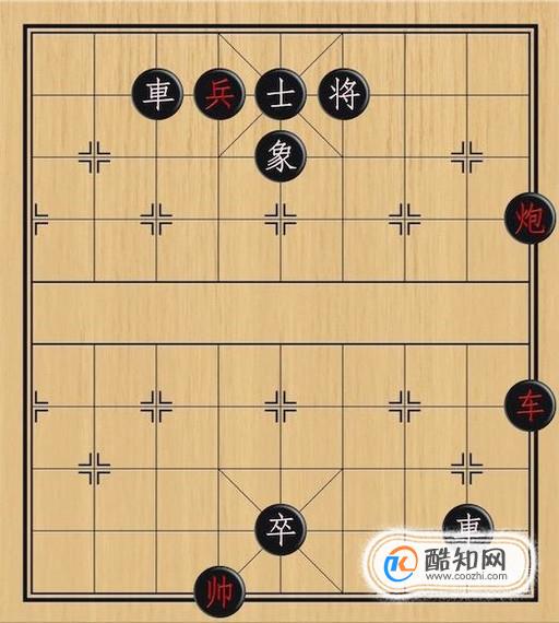 象棋：闷死将杀招，一击致命