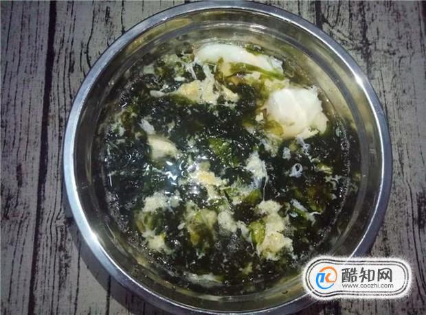 夏季简单汤——紫菜鸡蛋汤的家常做法