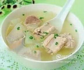 清炖排骨冬瓜做法