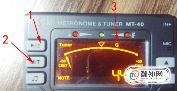 吉他调音器的使用方法（一分钟学会）