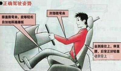駕駛員座椅調節技巧