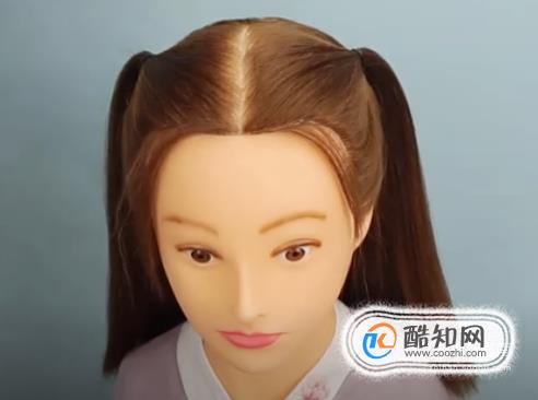 娃娃古装发型教程