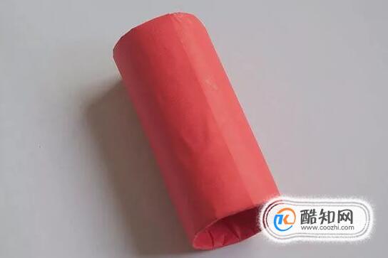 用纸做一串鞭炮
