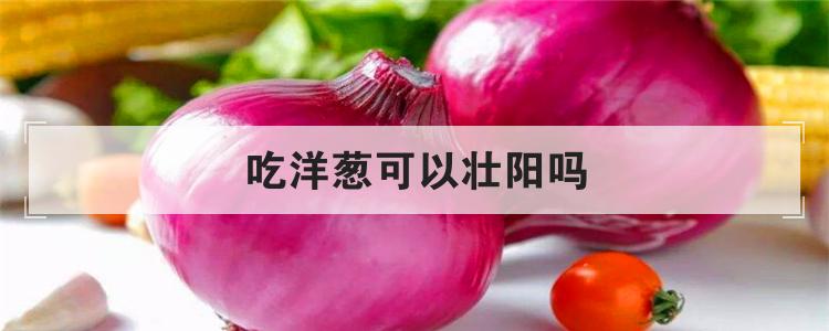 吃洋葱可以壮阳吗