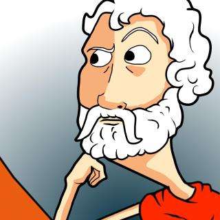亚里士多德动画图片