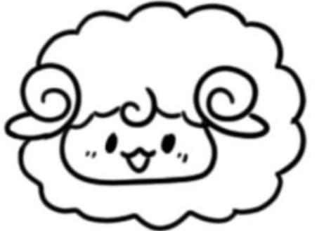 简单画一只可爱的小绵羊需要几步？