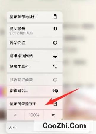 苹果浏览器如何开启阅读模式